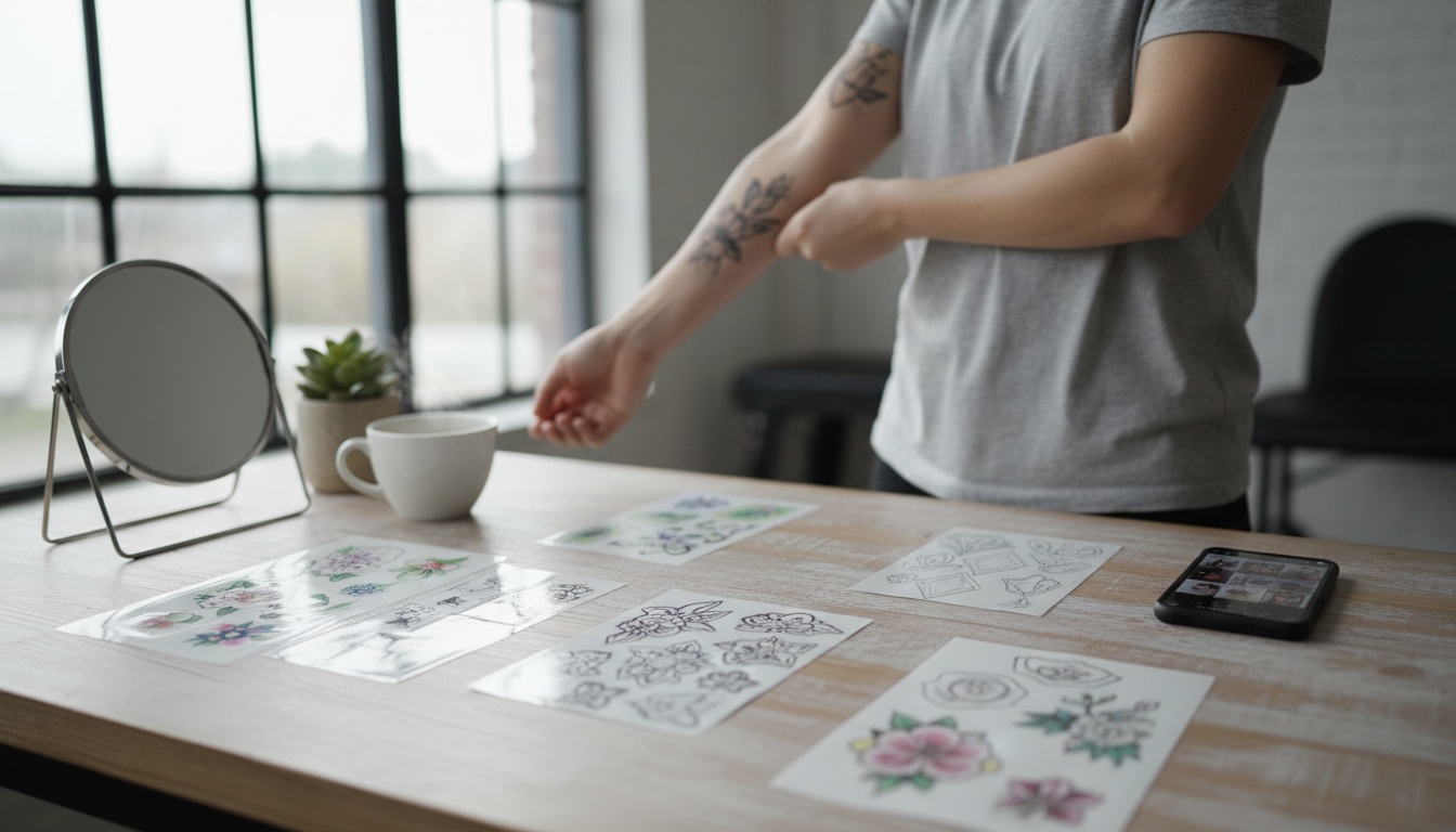 Tattoo testen, bevor du es stichst: der Probelauf